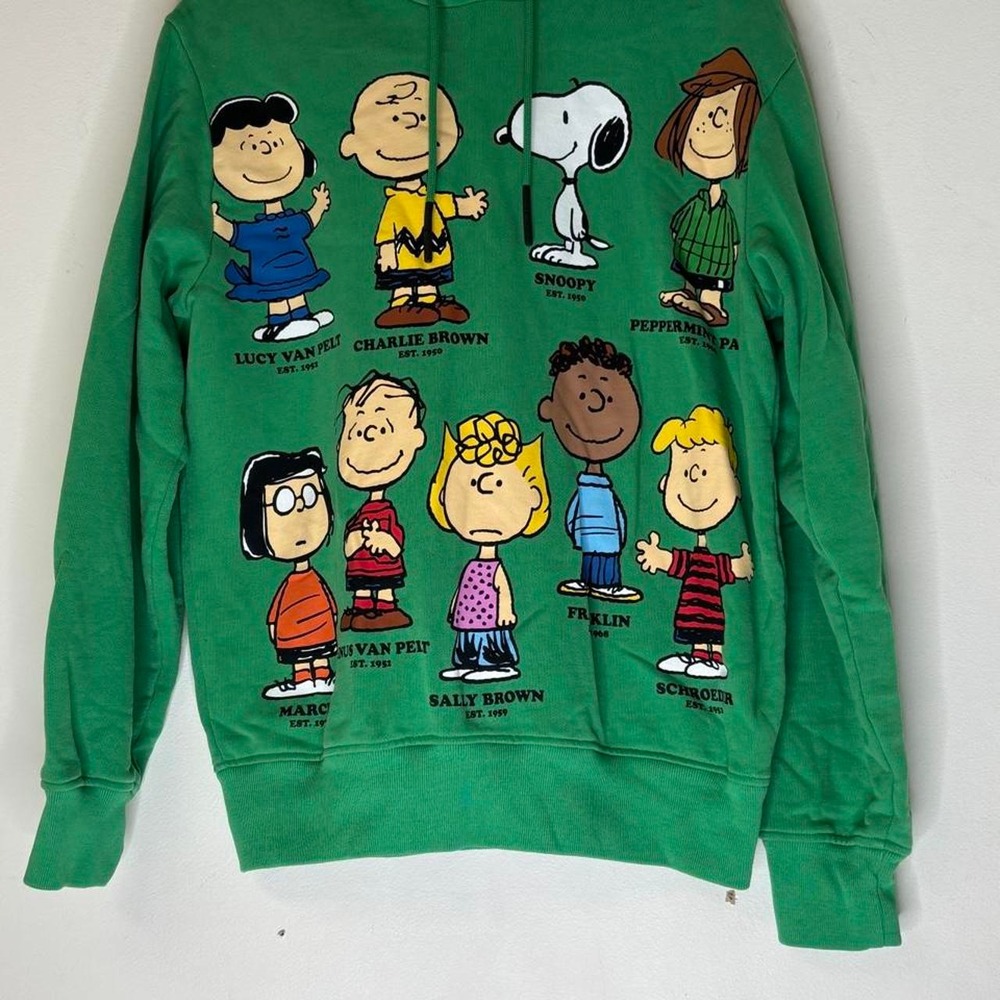 Lacoste x Peanuts Snoopy Charlie Brown Green Unisex Hoodie SH7758